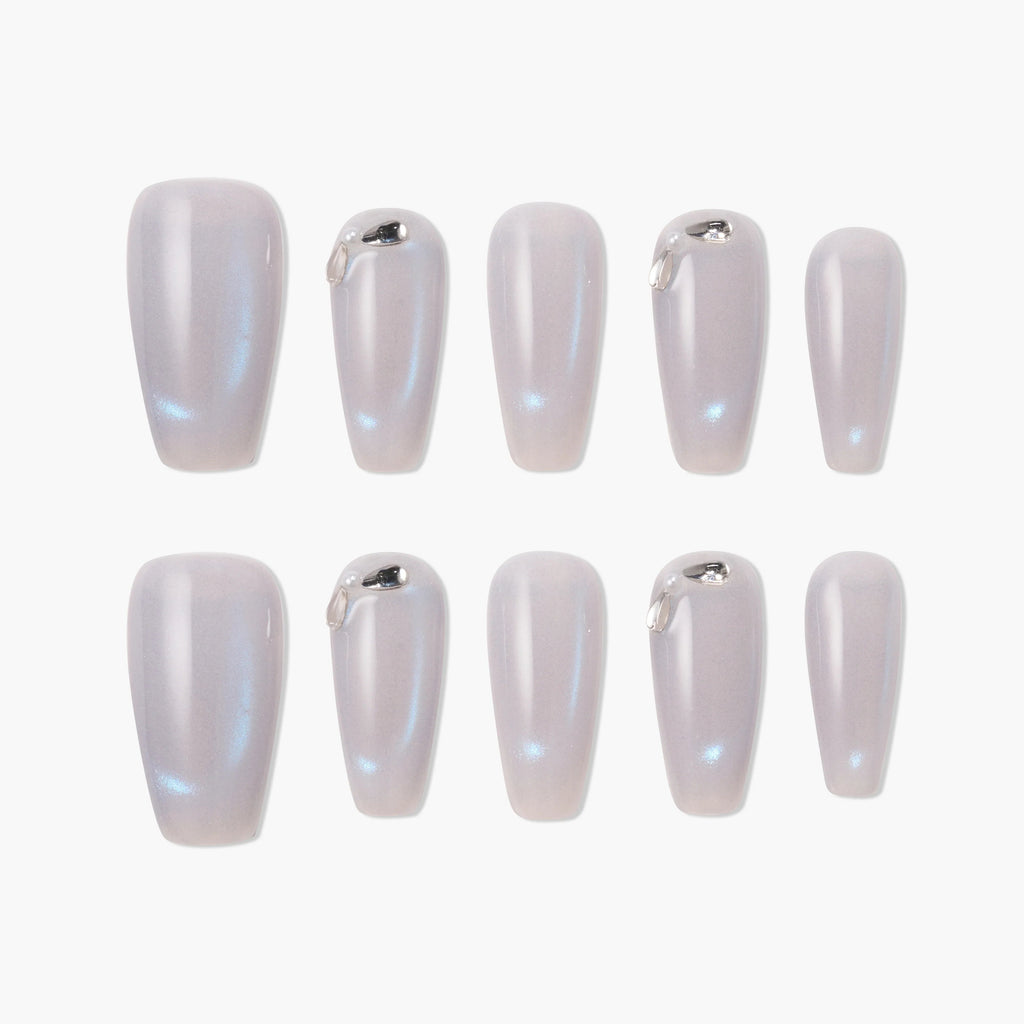 Icy Pearl Glow (Coffin)