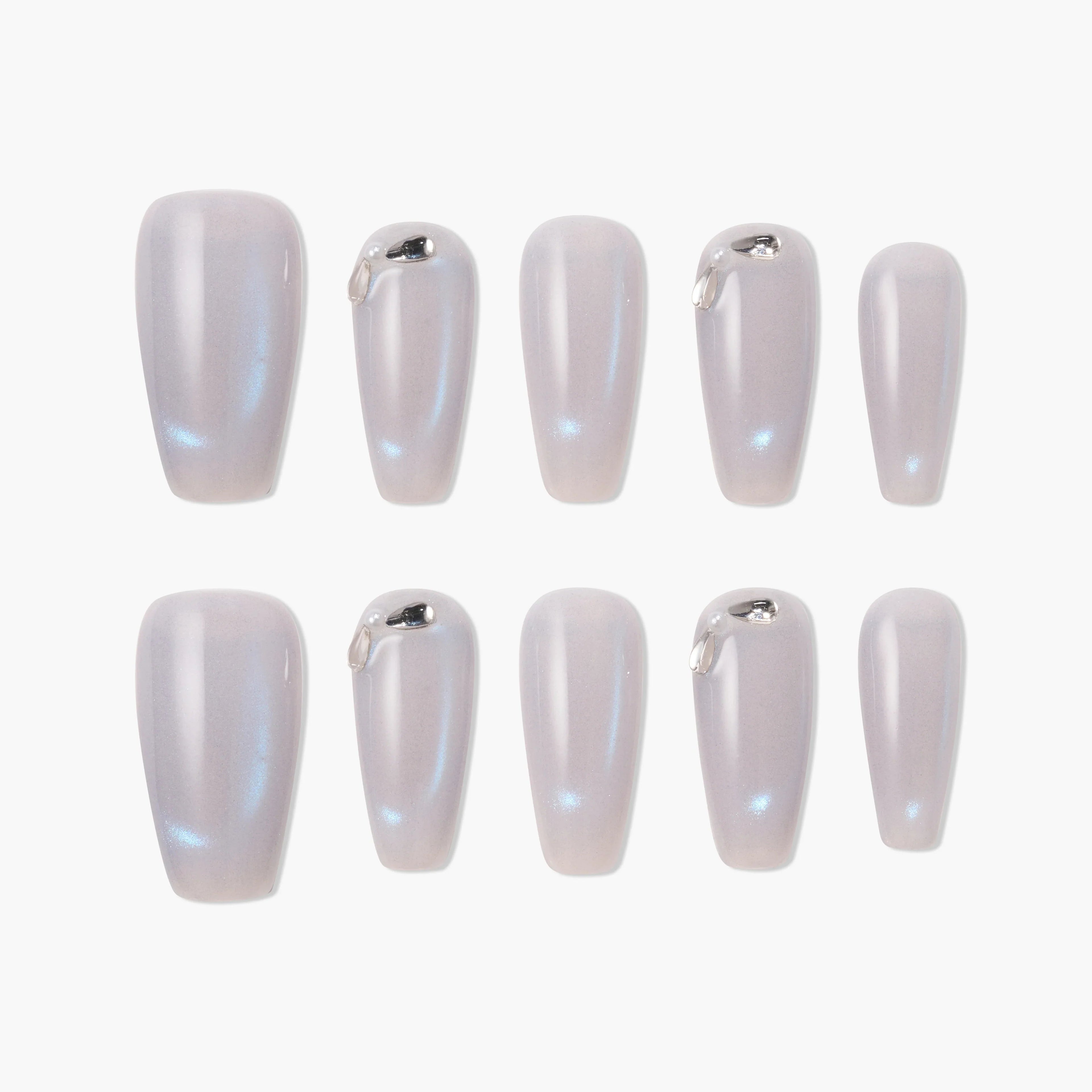 Icy Pearl Glow (Coffin)
