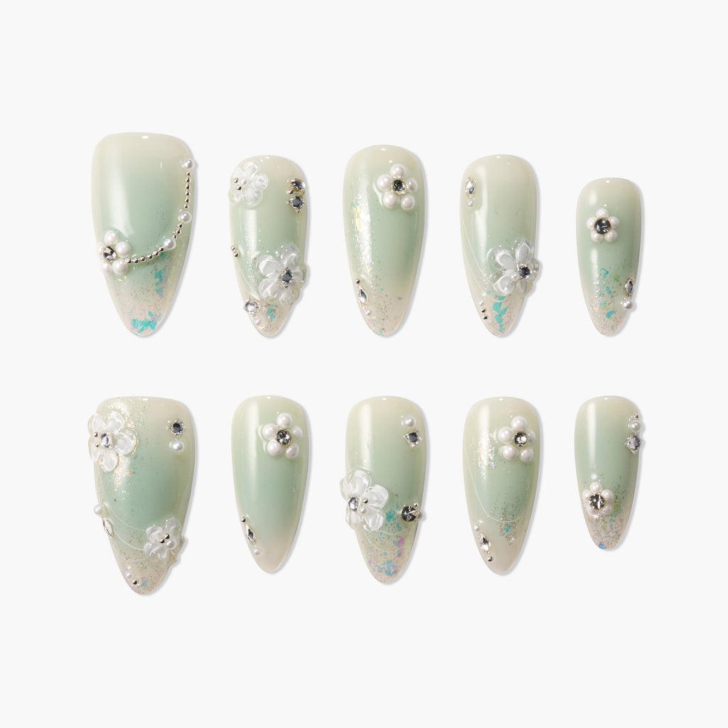 Mint Crystal Bloom