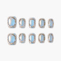 Crystal Halo Blue (Square)