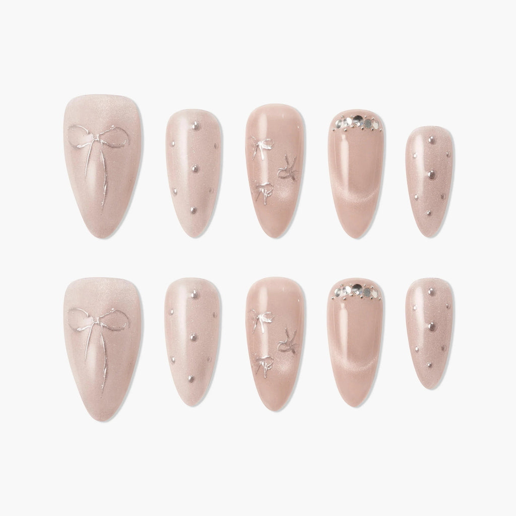 Champagne Soft Bow (Almond)