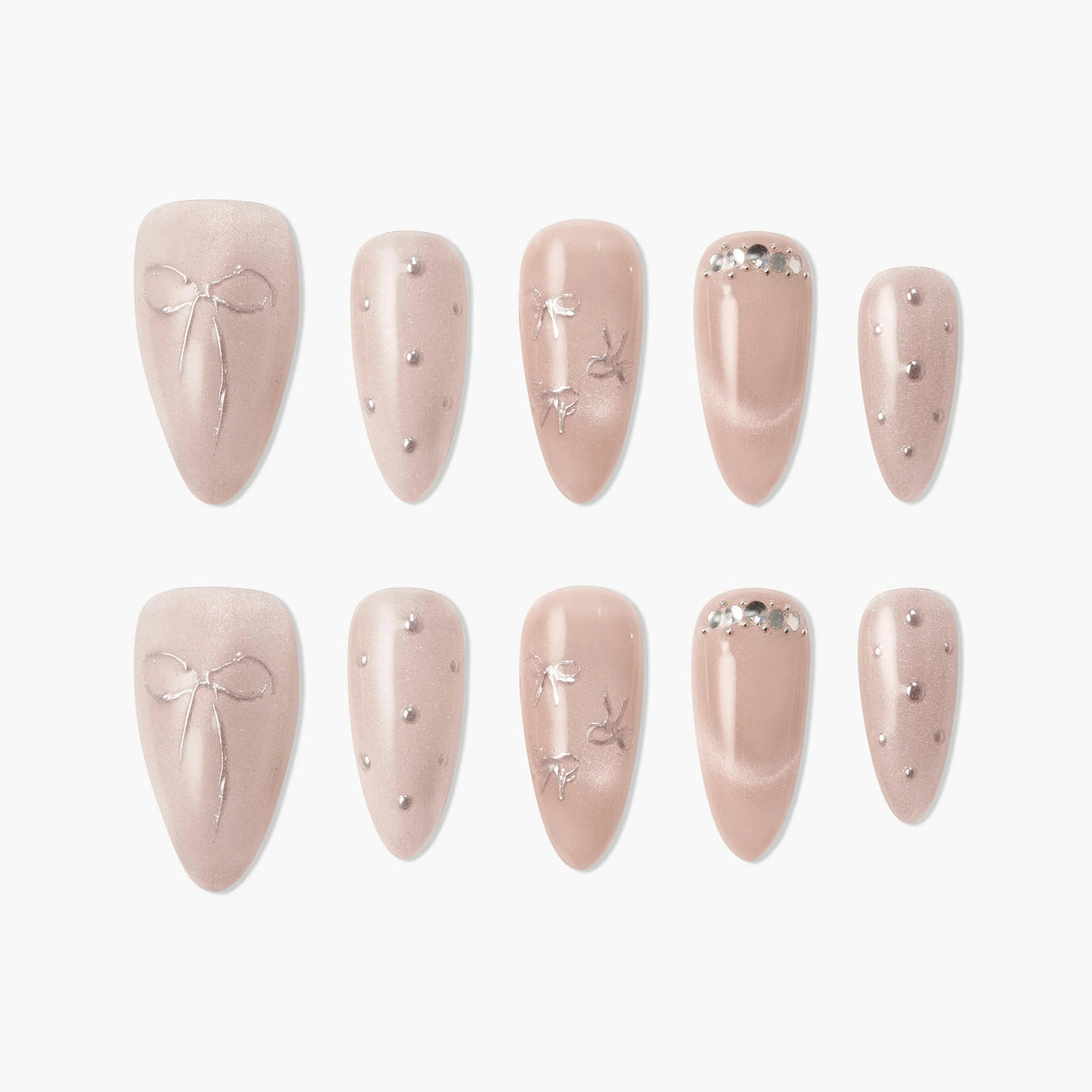 Champagne Soft Bow (Almond)