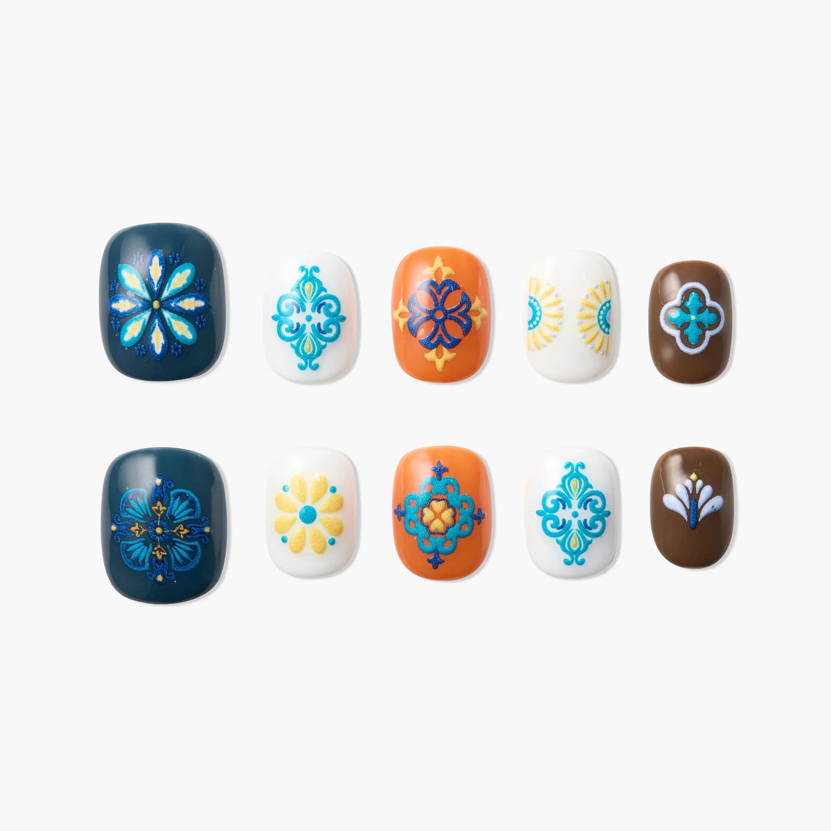 Folk Mosaic Bloom