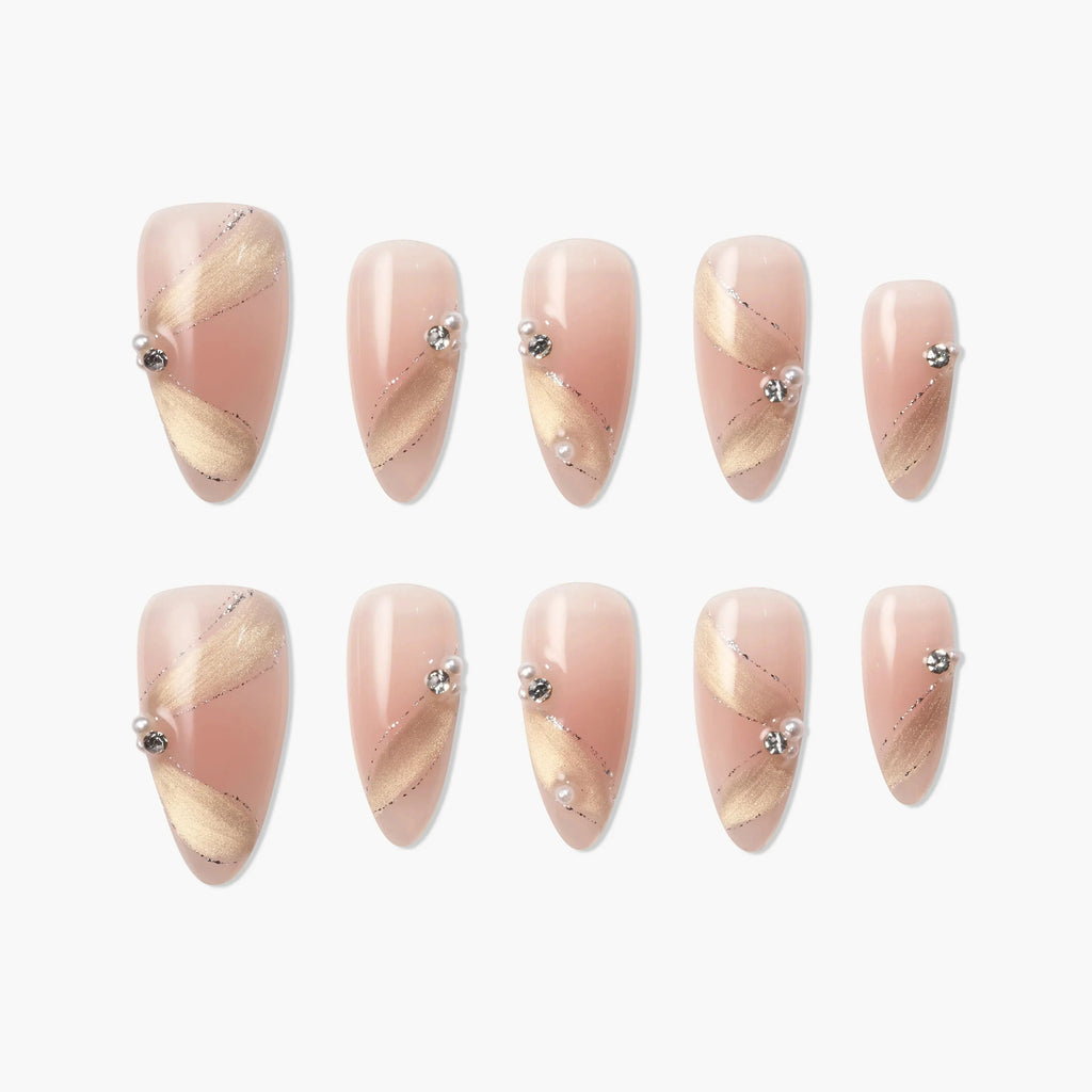 Champagne Silk Glow