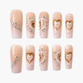 Blush Crystal Heart