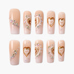 Blush Crystal Heart