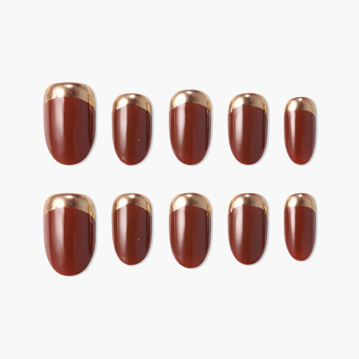 Golden Mocha Tip (Oval)
