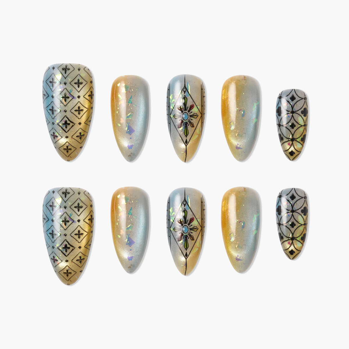 Aurora Gilded Prism (Almond)