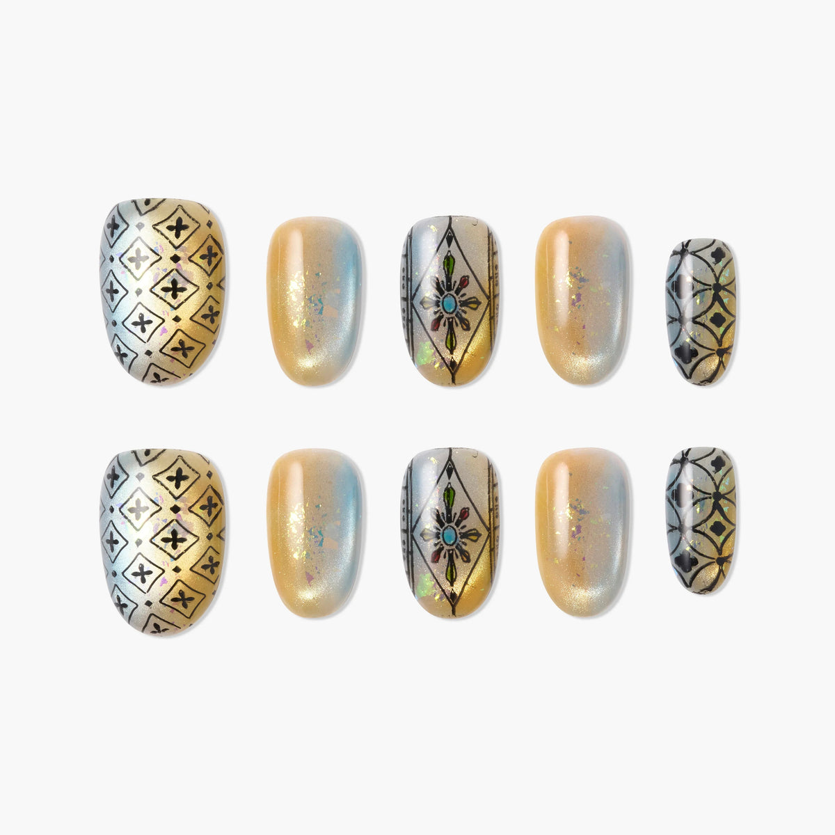 Aurora Gilded Prism (Oval)