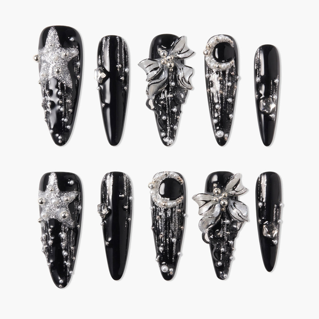 Black Starlight Bow (Stiletto)