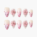 Pink Blossom Veil