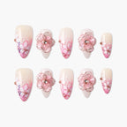 Pink Blossom Veil